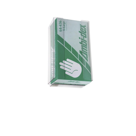 OMNIMED Single Clear PETG Horizontial Mount Glove Box Holder 305360-H